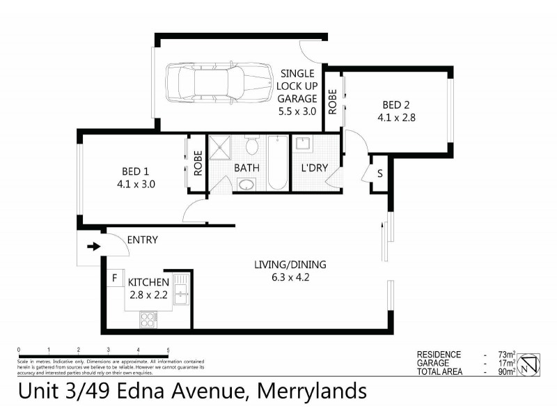 3/49 EDNA AVENUE, Merrylands NSW 2160