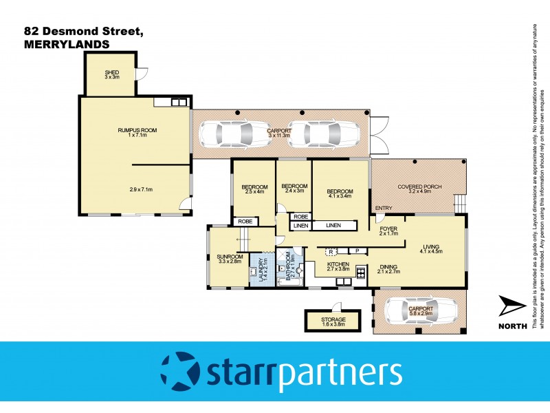 82 Desmond Street, Merrylands NSW 2160 Floorplan