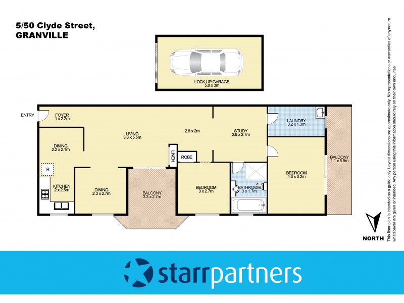 5/50 Clyde Street, Granville NSW 2142 Floorplan
