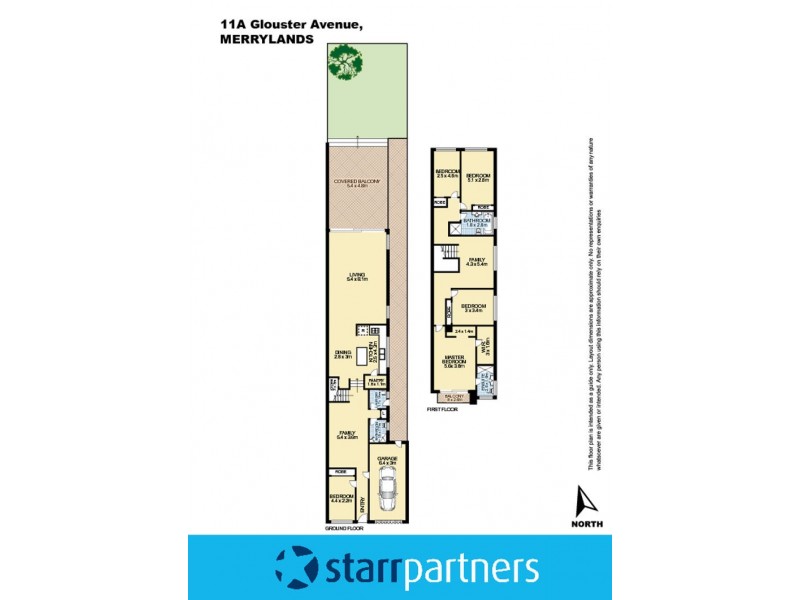 11A Gloucester Avenue, Merrylands NSW 2160 Floorplan