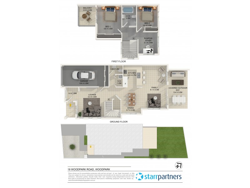 19 Woodpark Road, Merrylands NSW 2160 Floorplan