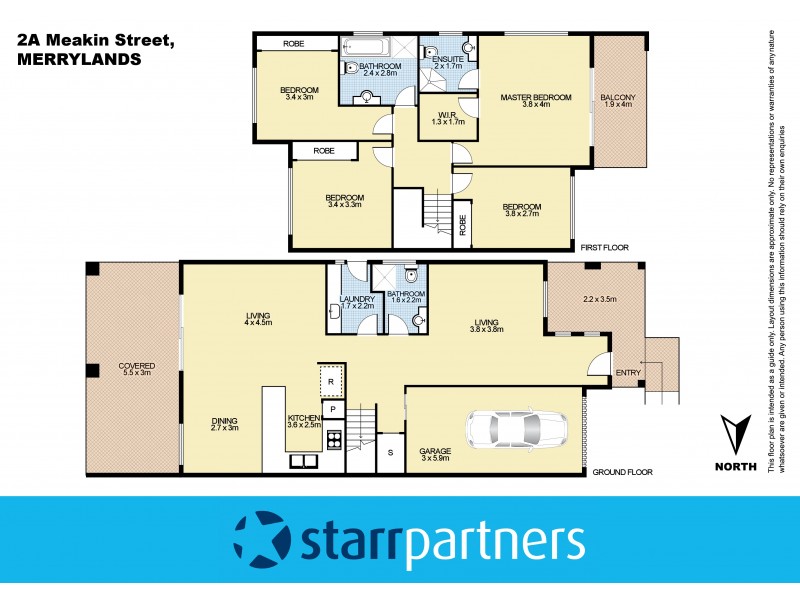 2A Meakin Street, Merrylands NSW 2160 Floorplan