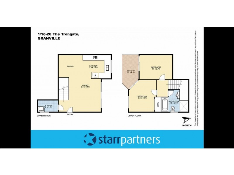 1/18 The Trongate, Granville NSW 2142 Floorplan
