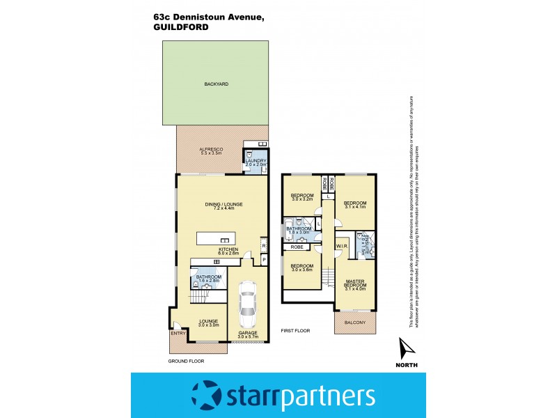 63C Dennistoun Avenue, Guildford NSW 2161 Floorplan