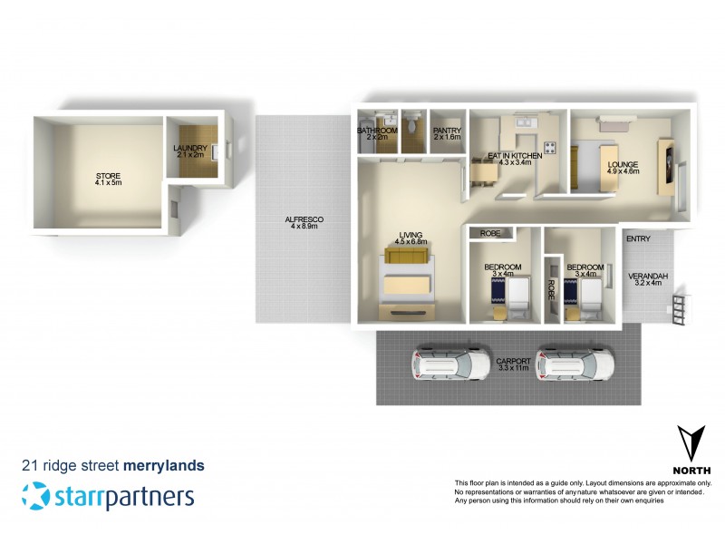 21 Ridge Street, Merrylands NSW 2160 Floorplan