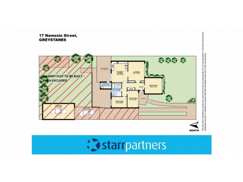 17 NEMESIA STREET, Greystanes NSW 2145 Floorplan