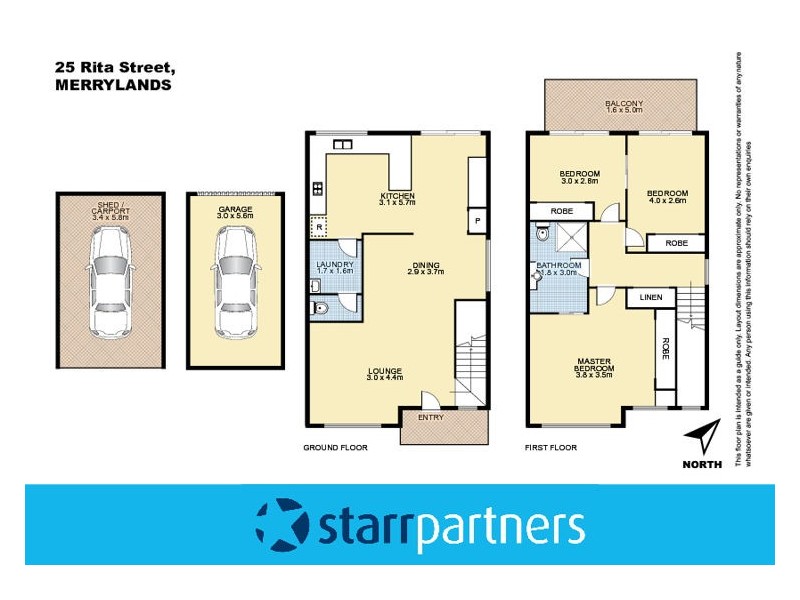 25 Rita Street, Merrylands NSW 2160 Floorplan