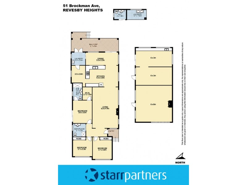 51 Brockman Avenue, Revesby Heights NSW 2212 Floorplan