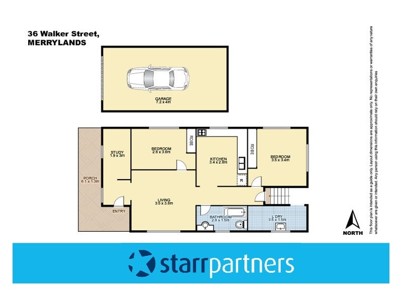 36 Walker Street, Merrylands NSW 2160 Floorplan