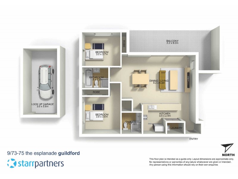 9/73-75 THE ESPLANADE, Guildford NSW 2161