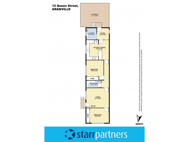 12 Queen Street, Granville NSW 2142 Floorplan