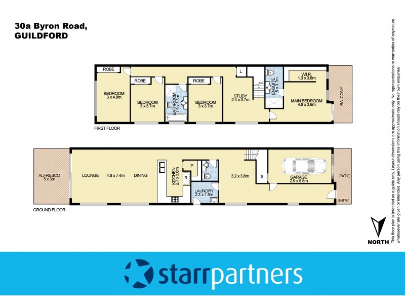 30A Byron Road, Guildford NSW 2161 Floorplan