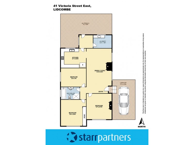 41 Victoria Street, Lidcombe NSW 2141 Floorplan