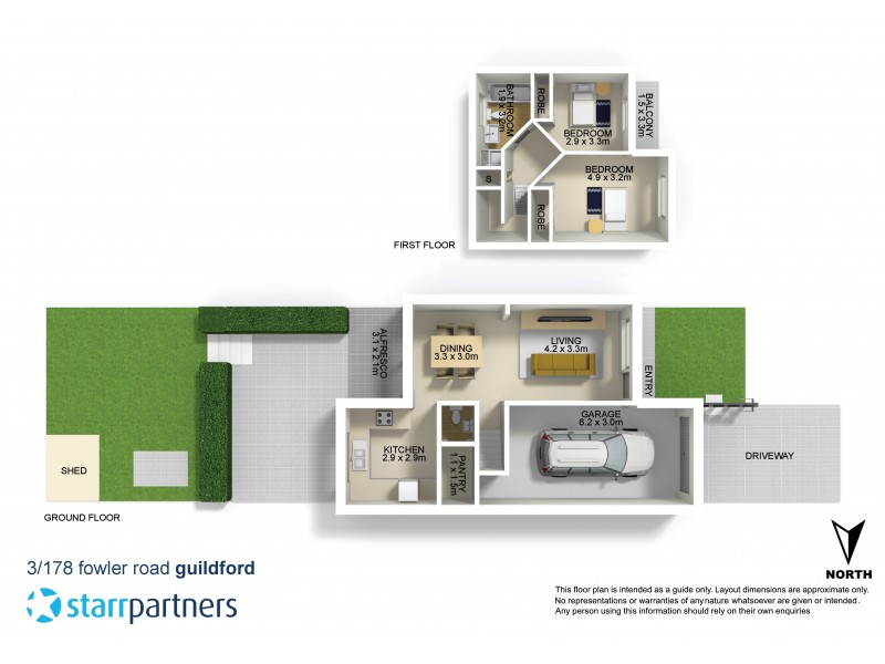 3/178-188 Fowler Road, Guildford NSW 2161 Floorplan