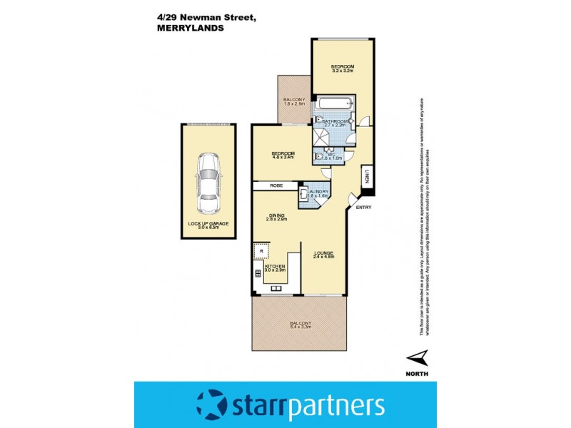 4/29-31 Newman Street, Merrylands NSW 2160 Floorplan