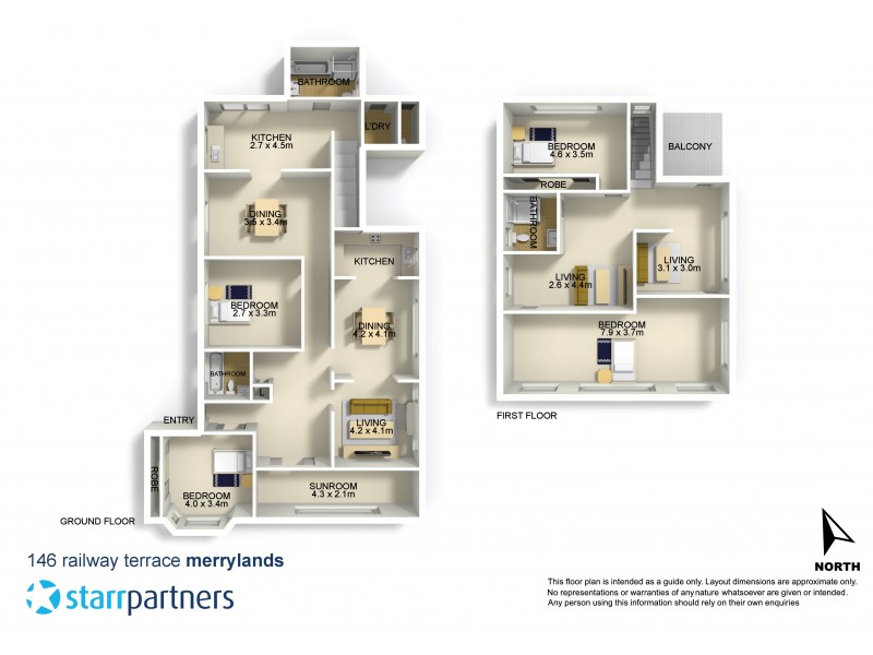 146 Railway Terrace, Merrylands NSW 2160 Floorplan