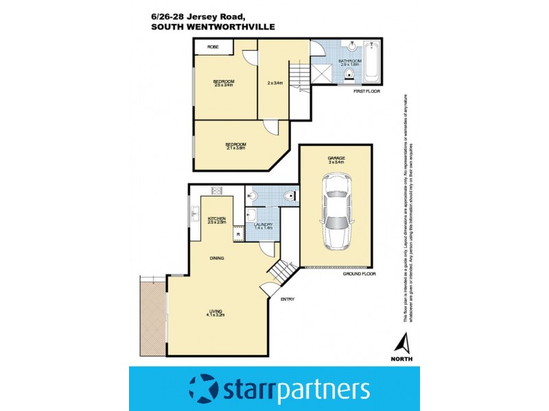 6/26-28 Jersey Road, South Wentworthville NSW 2145 Floorplan