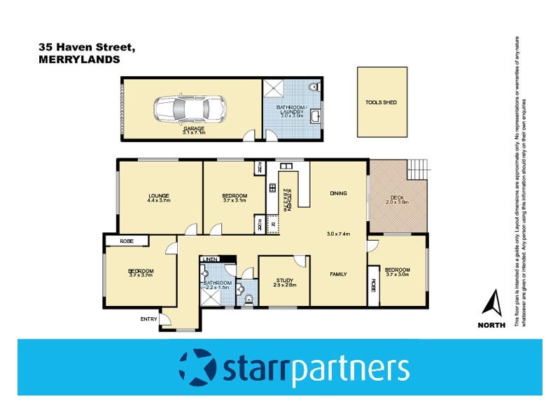 35 Haven Street, Merrylands NSW 2160 Floorplan