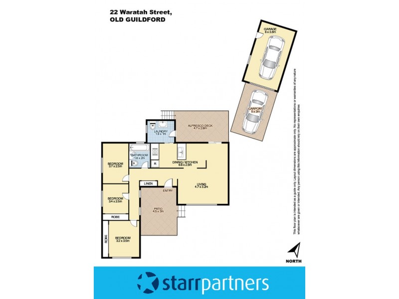 22 Waratah Street, Guildford NSW 2161 Floorplan