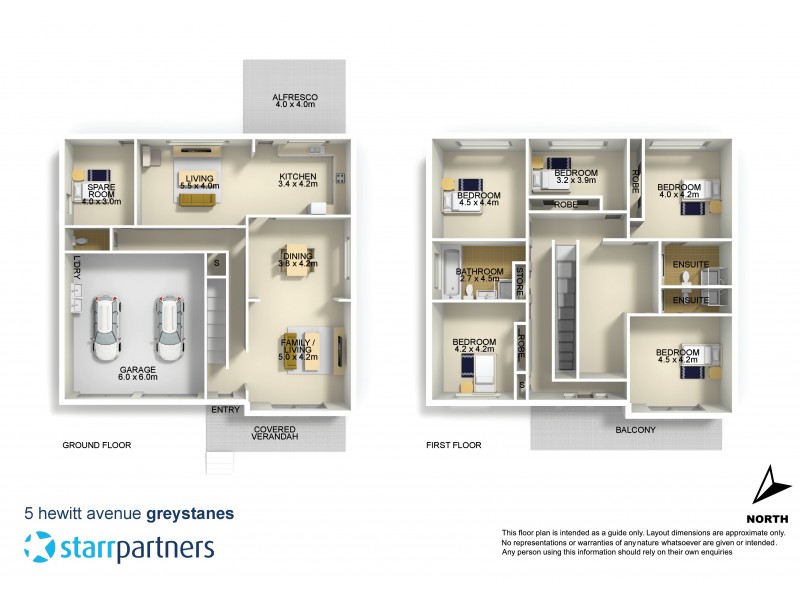 5 Hewitt Avenue, Greystanes NSW 2145 Floorplan