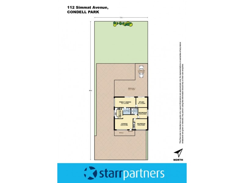 112 Simmat Avenue, Condell Park NSW 2200 Floorplan
