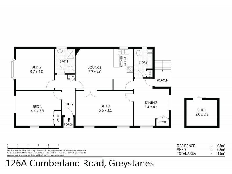 126A CUMBERLAND RD, Greystanes NSW 2145