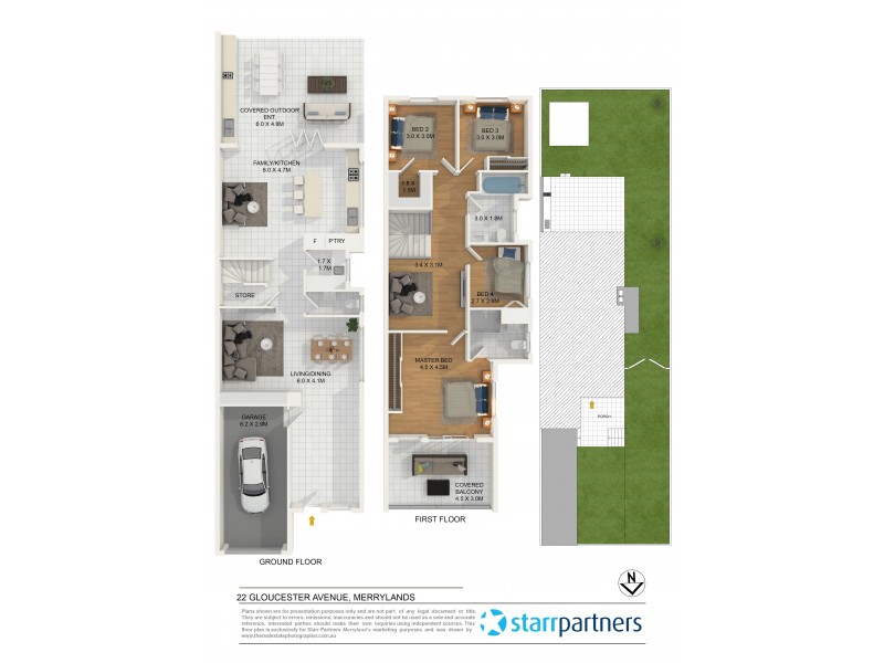 22 Gloucester Avenue, Merrylands NSW 2160 Floorplan