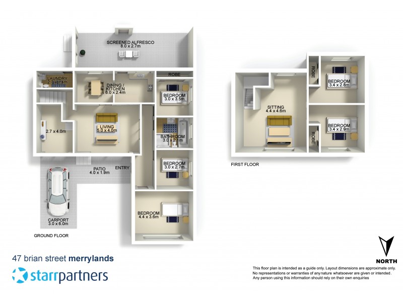 47 Brian Street, Merrylands NSW 2160 Floorplan
