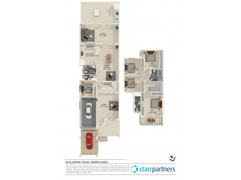 3a Alderney Road, Merrylands NSW 2160 Floorplan