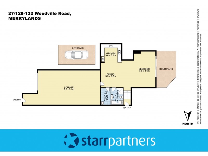 27/128-132 Woodville Road, Merrylands NSW 2160 Floorplan