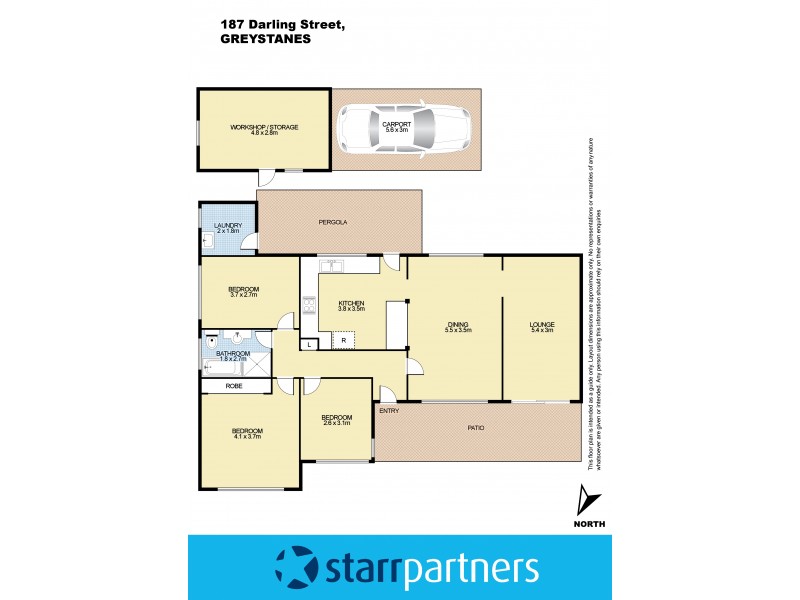 187 Darling Street, Greystanes NSW 2145 Floorplan