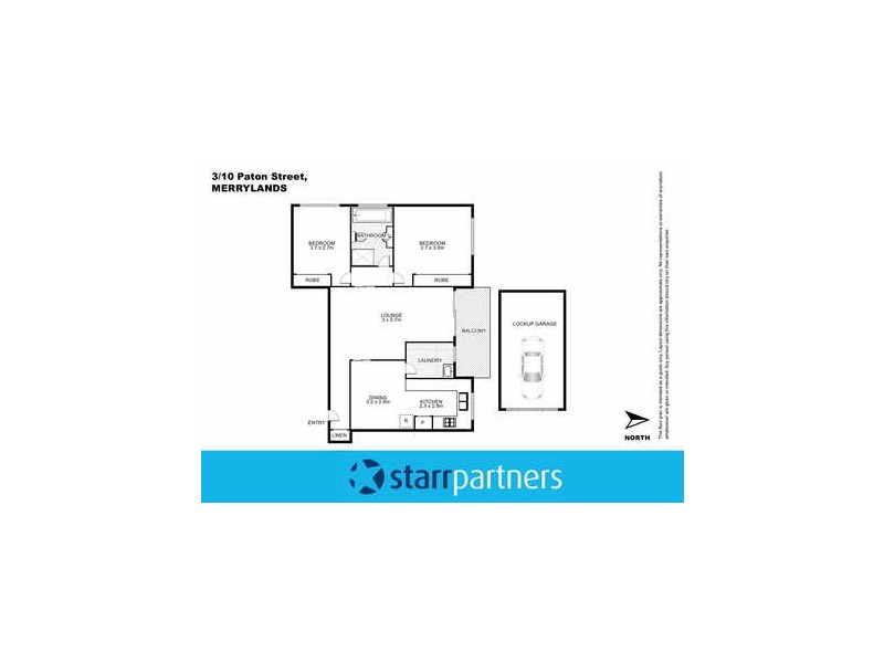 03/10 PATON STREET, Merrylands NSW 2160 Floorplan
