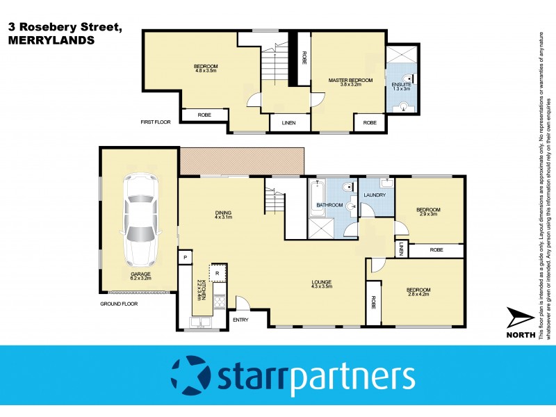 3 Roseberry Street, Merrylands NSW 2160 Floorplan