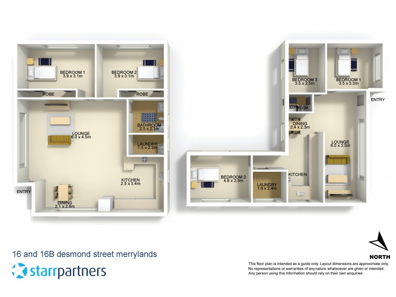 16 Desmond Street, Merrylands NSW 2160 Floorplan