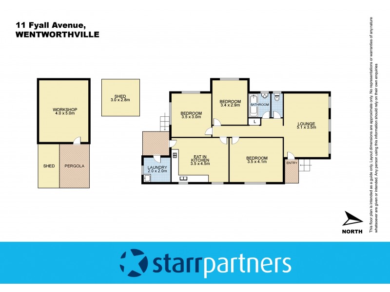 11 Fyall Avenue, Wentworthville NSW 2145 Floorplan