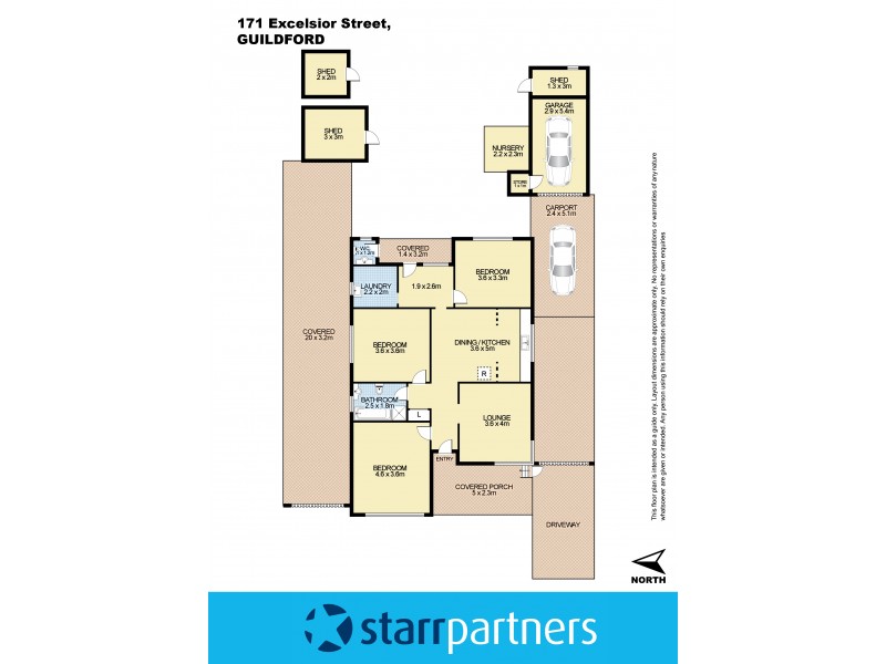 171 Excelsior Street, Guildford NSW 2161 Floorplan