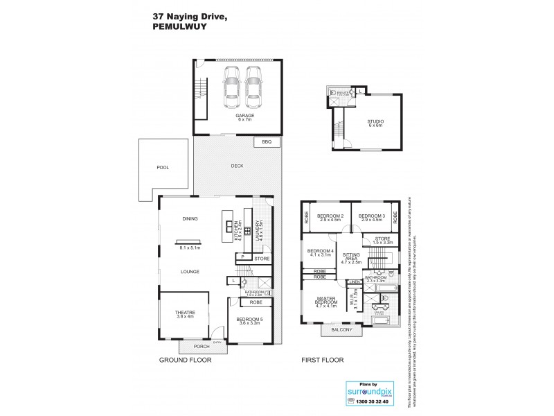 37 Naying Drive, Pemulwuy NSW 2145 Floorplan