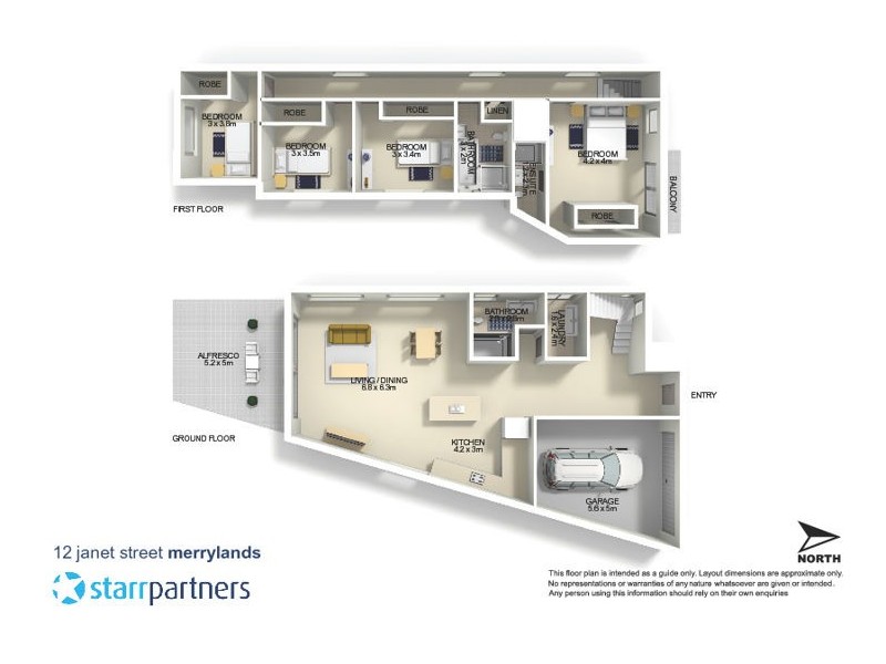 12 Janet Street, Merrylands NSW 2160 Floorplan