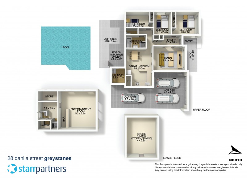 28 Dahlia Street, Greystanes NSW 2145 Floorplan