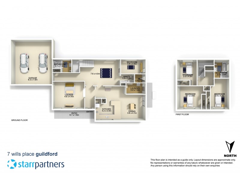 7 Wills Place, Guildford NSW 2161 Floorplan