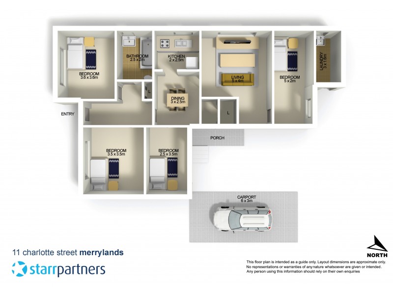 11 Charlotte Street, Merrylands NSW 2160 Floorplan