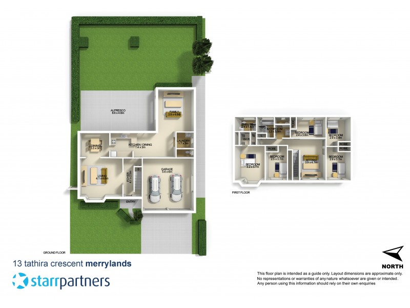 13 Tathira Crescent, Merrylands NSW 2160 Floorplan