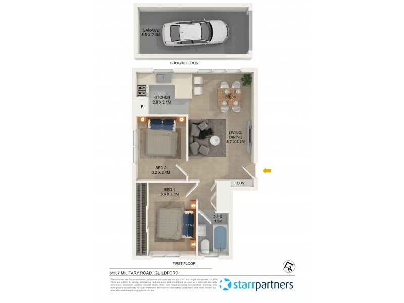 6/137 Military Road, Guildford NSW 2161 Floorplan