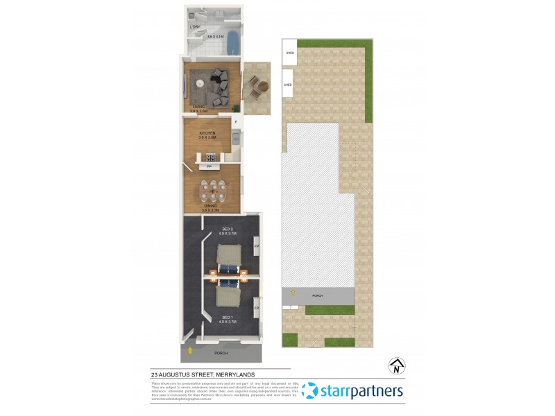 23 Augustus Street, Merrylands NSW 2160 Floorplan