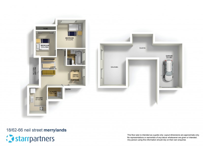 18/62-66 Neil Street, Merrylands NSW 2160 Floorplan