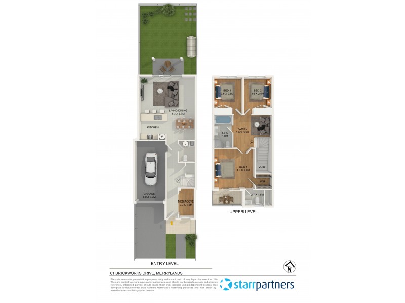 61 Brickworks Drive, Merrylands NSW 2160 Floorplan