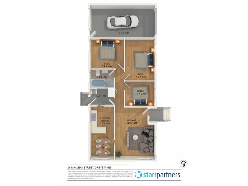 26 Macleay Street, Greystanes NSW 2145 Floorplan