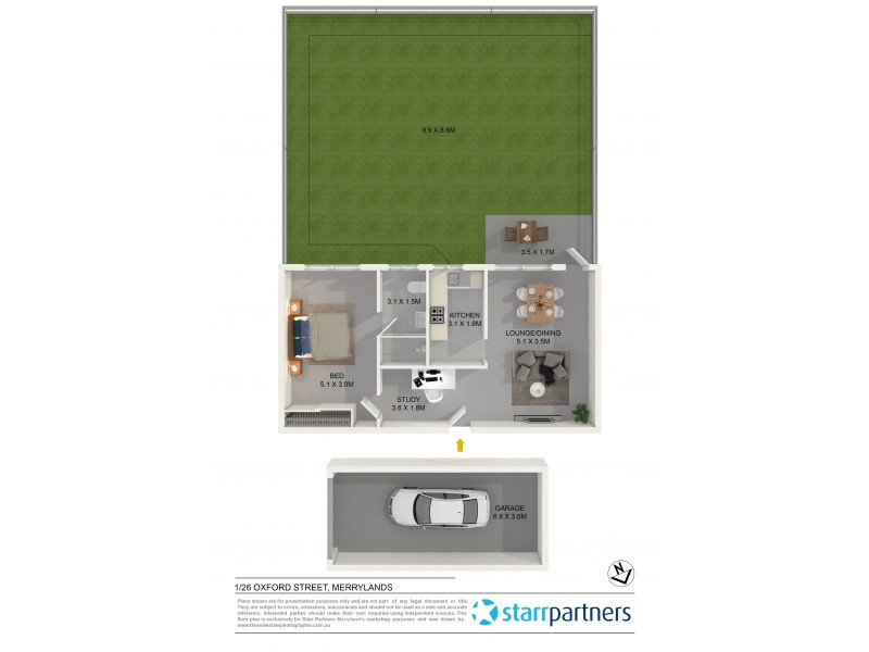 1/26-28 Oxford Street, Merrylands NSW 2160 Floorplan