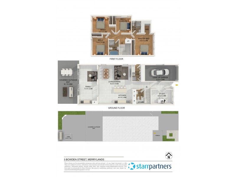 3 Bowden Street, Merrylands NSW 2160 Floorplan