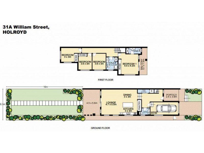 31A William Street, Holroyd NSW 2142 Floorplan